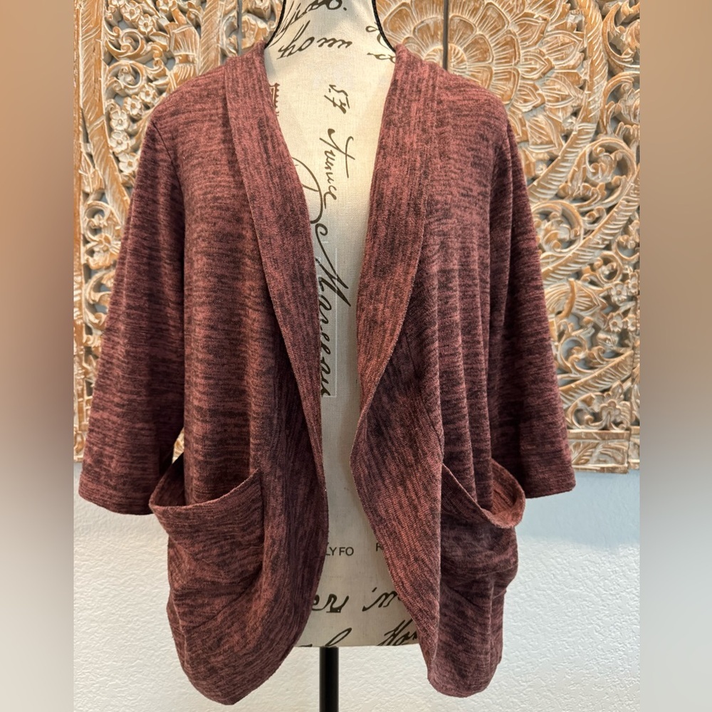 Perception Concept Rose Pink Cardigan- size L